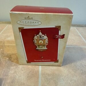 Hallmark 2004 TICKTOCK WORKSHOP Clock Magic NIB